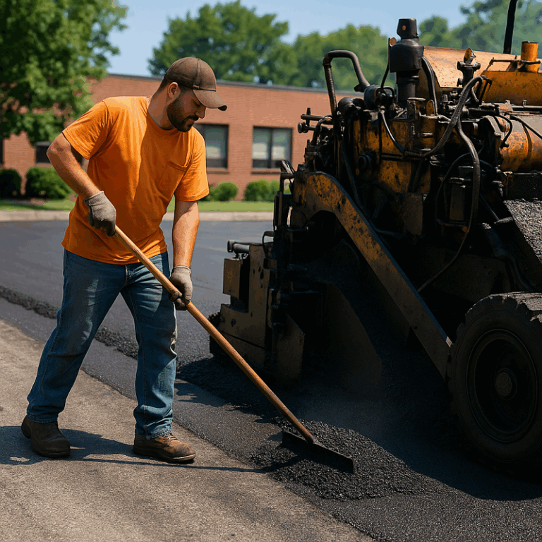 asphalt paving